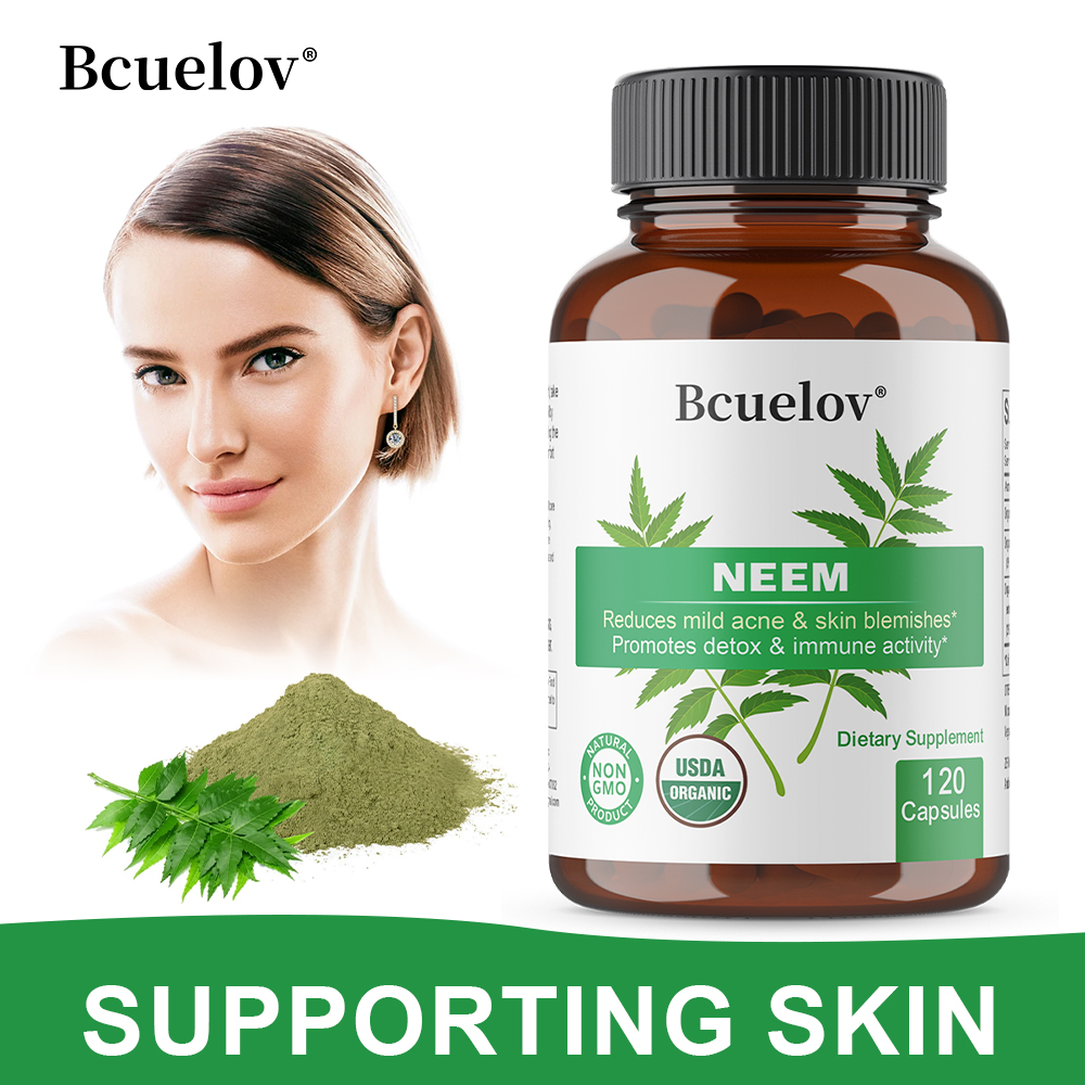 Herbal Wellness In - Organic Neem Leaf Capsules, Herbal Antioxidant