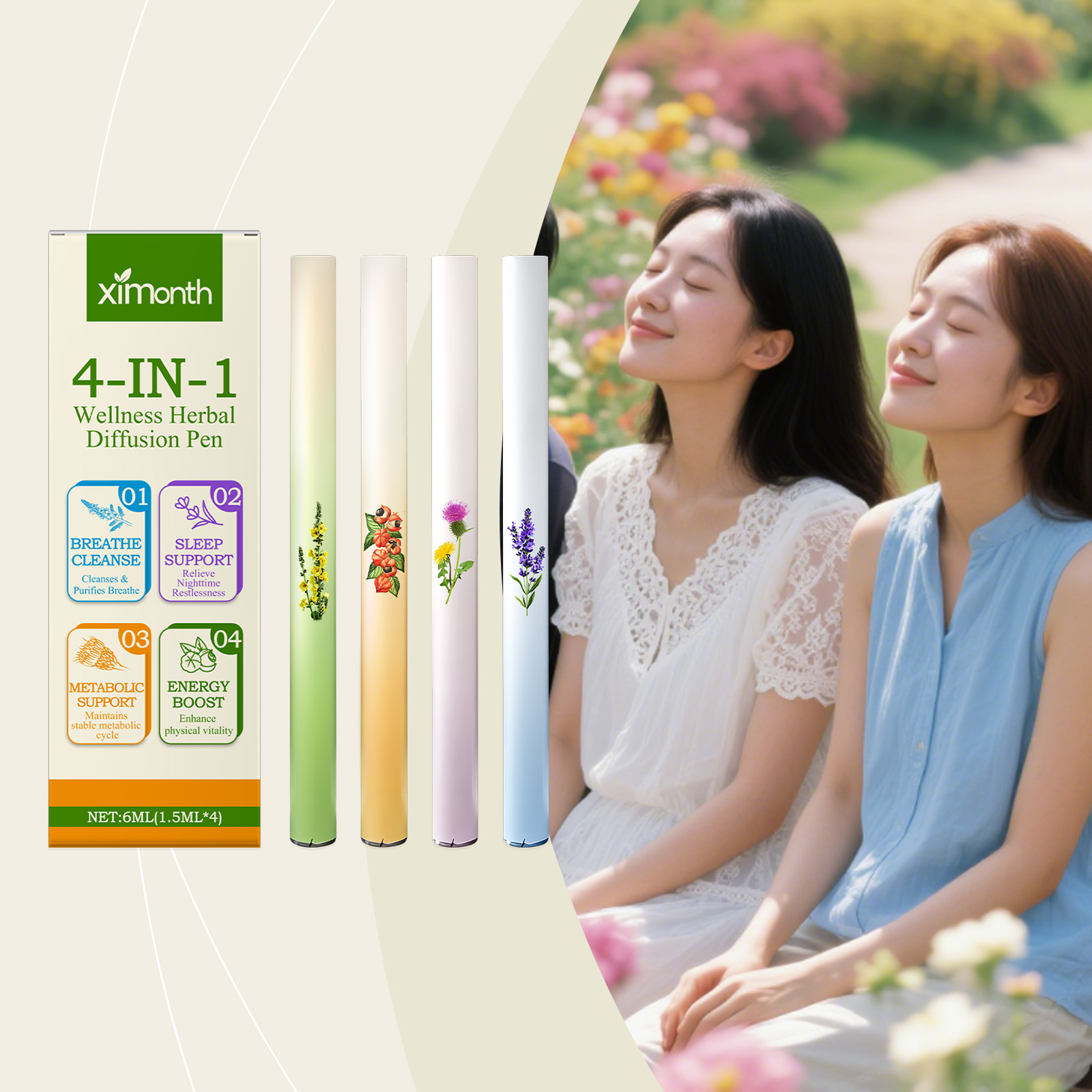 Herbal Wellness In - 4 In 1 Herbal Energy Combo
