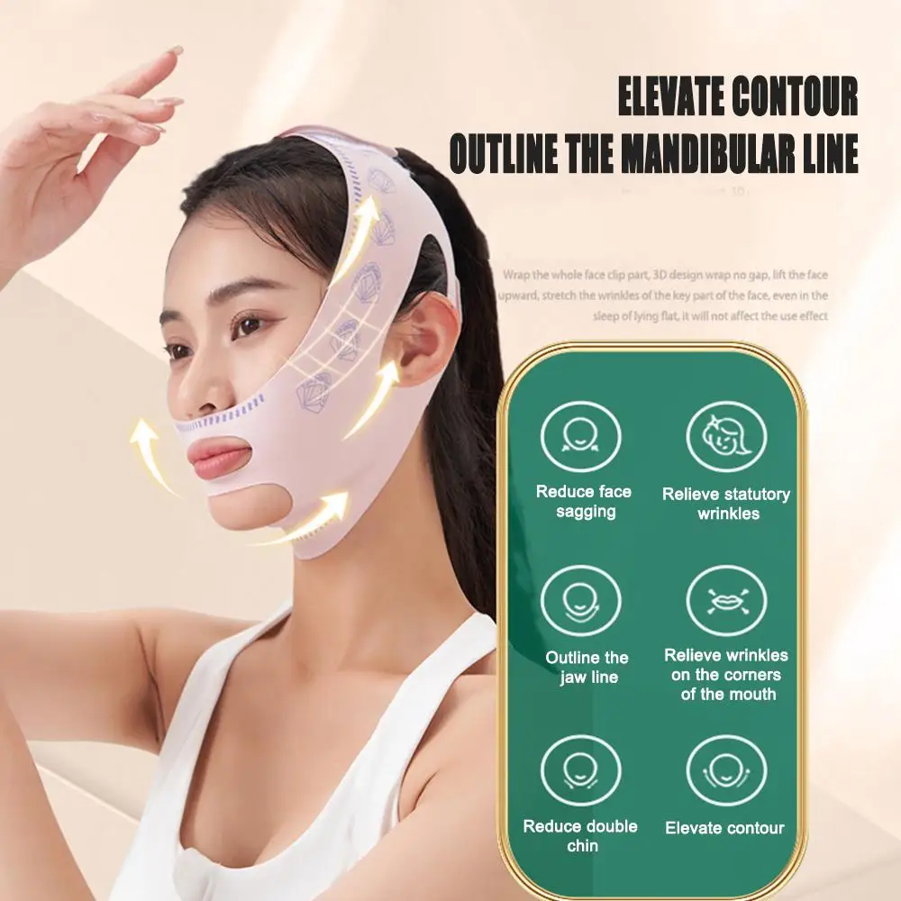 Health Wellness - Beauty Health Chin Cheek Slimming Bandage