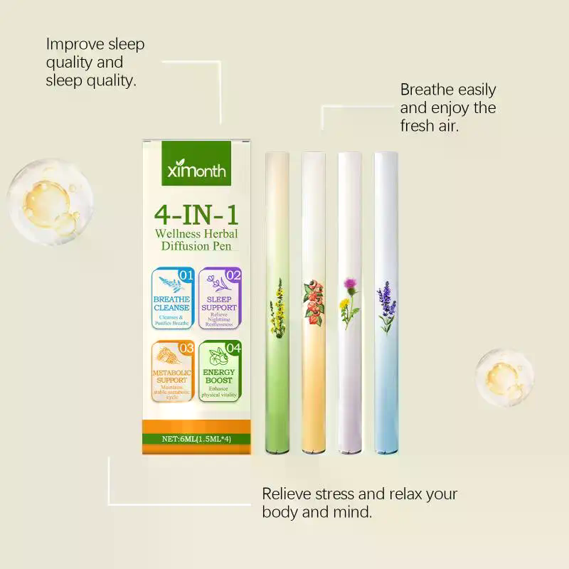 Herbal Wellness Products - 4 In 1 Herbal Diffuser Set