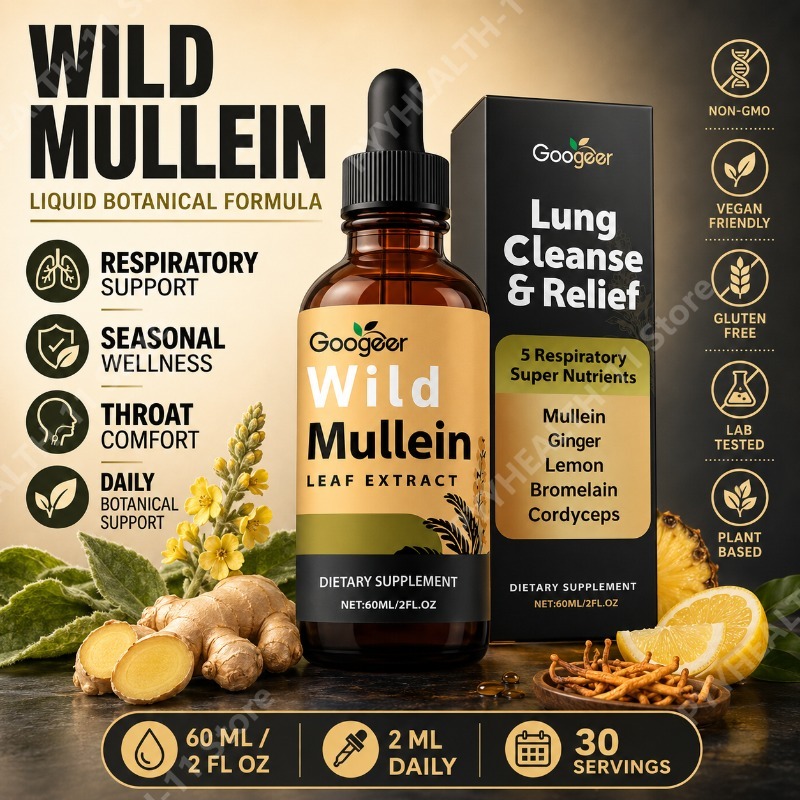 Herbal Wellness In - Mullein Liquid Drops Herbal Blend with
