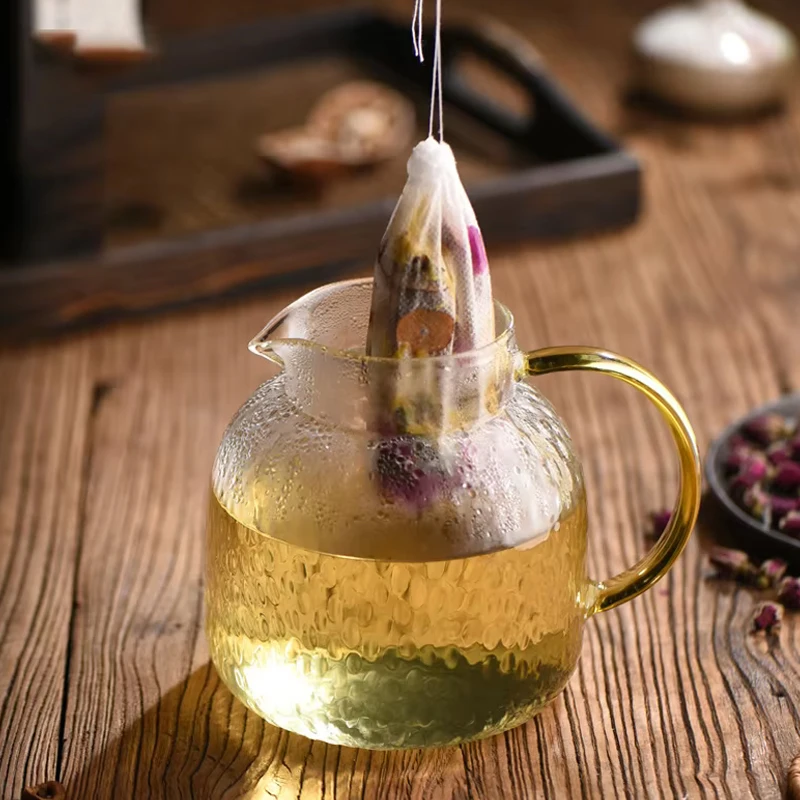 100Pcs Disposable Teabags Non- - Herbal Wellness Products recension och pris