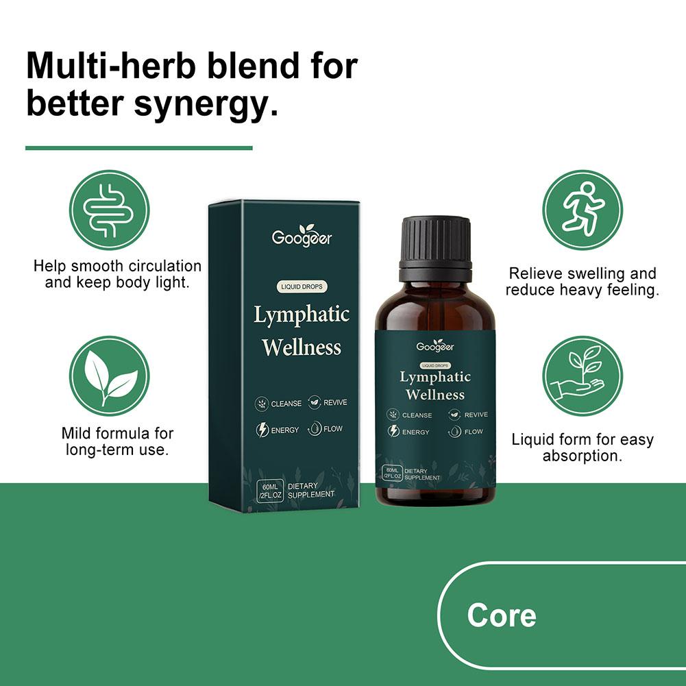 Lymph Support Herbal Drops Nat - Herbal Wellness Tincture recension och pris