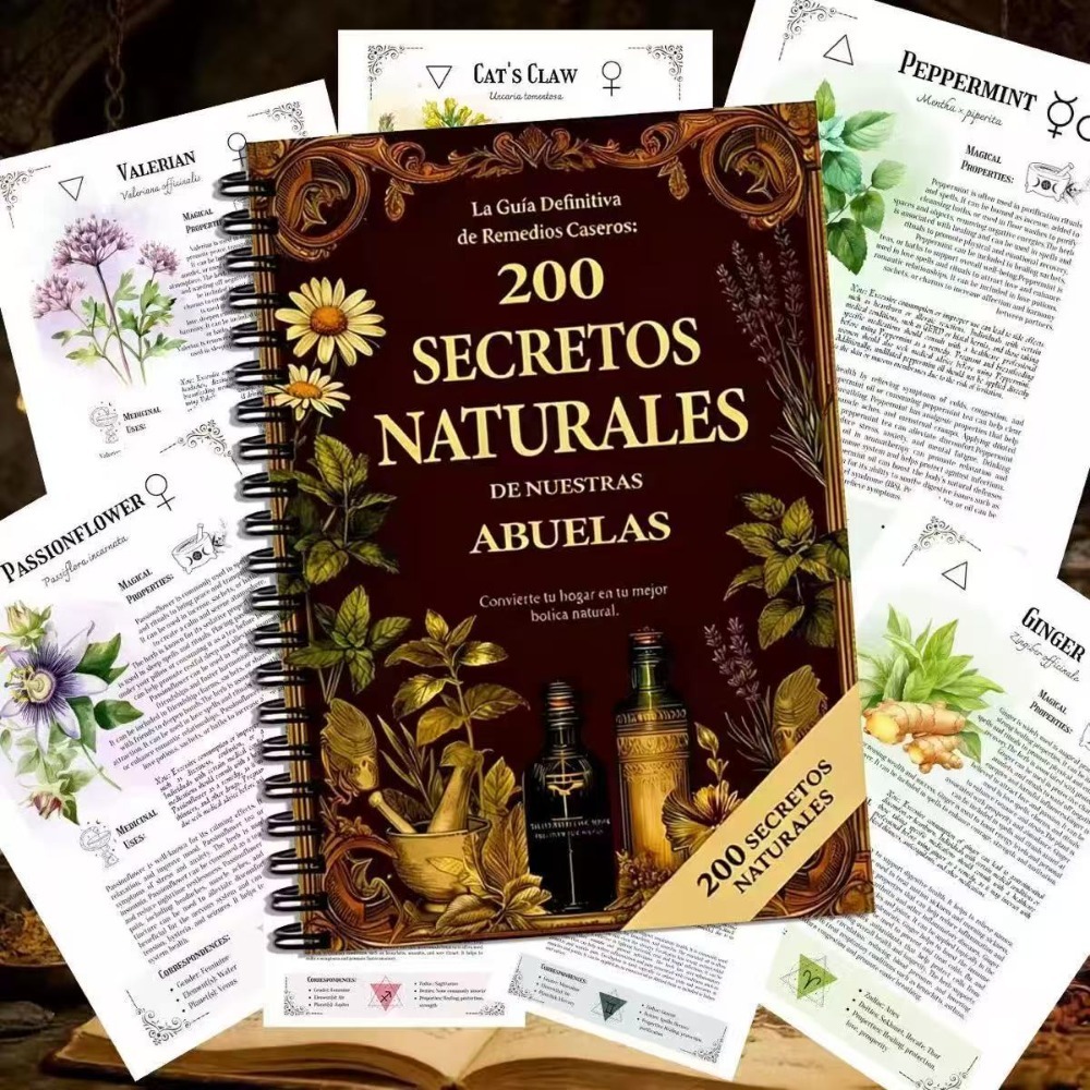 200 Natural Secrets A5 Spanish - Herbal Wellness In recension och pris