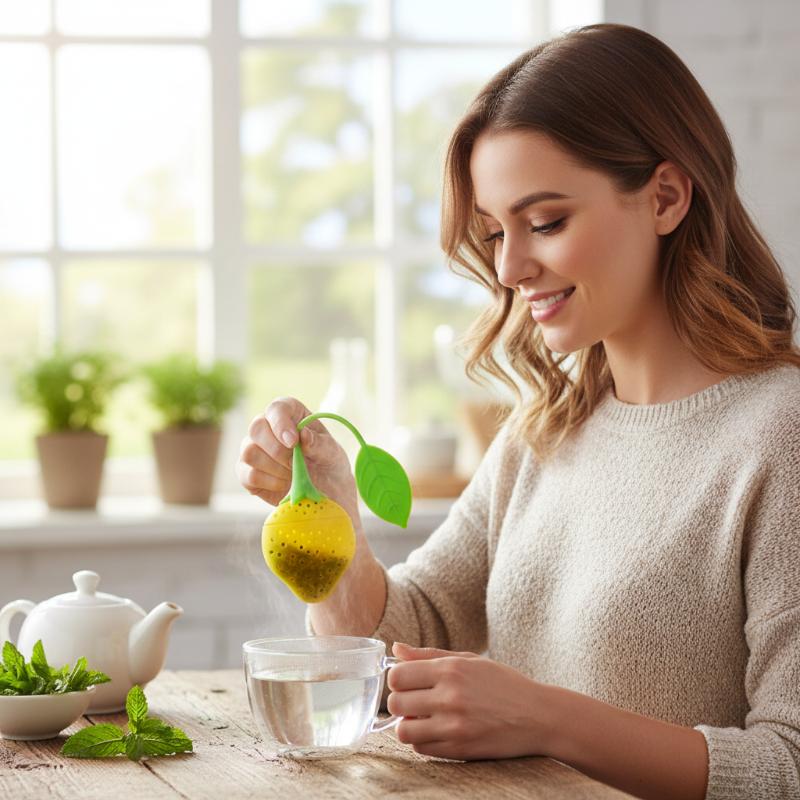 New Silicone Tea Infuser Teaba - Herbal Wellness Products recension och pris