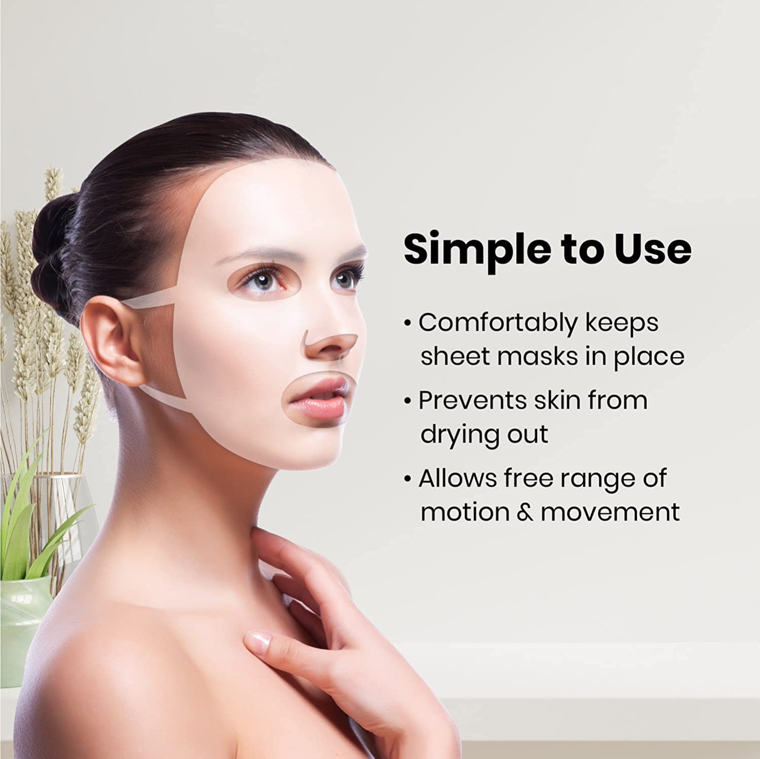 Reusable Silicone Face Mask Ho - Health Wellness recension och pris