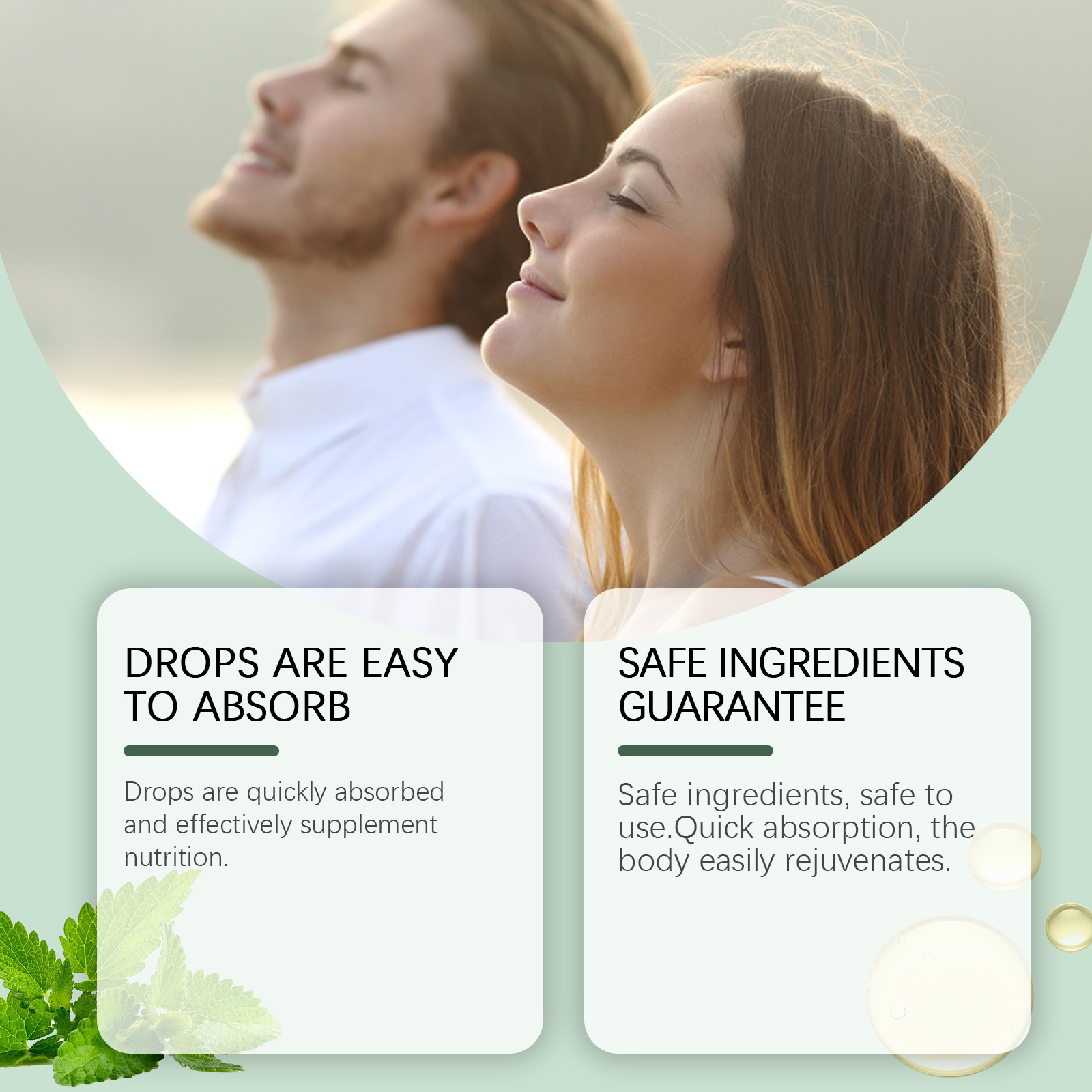 Peppermint Herbal Drops Suppor - Herbal Wellness Tincture recension och pris