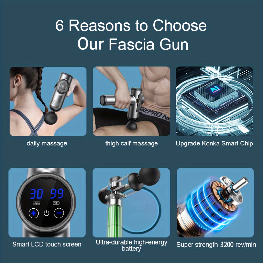 99 Level Massage Gun Fascia De - Health Wellness recension och pris