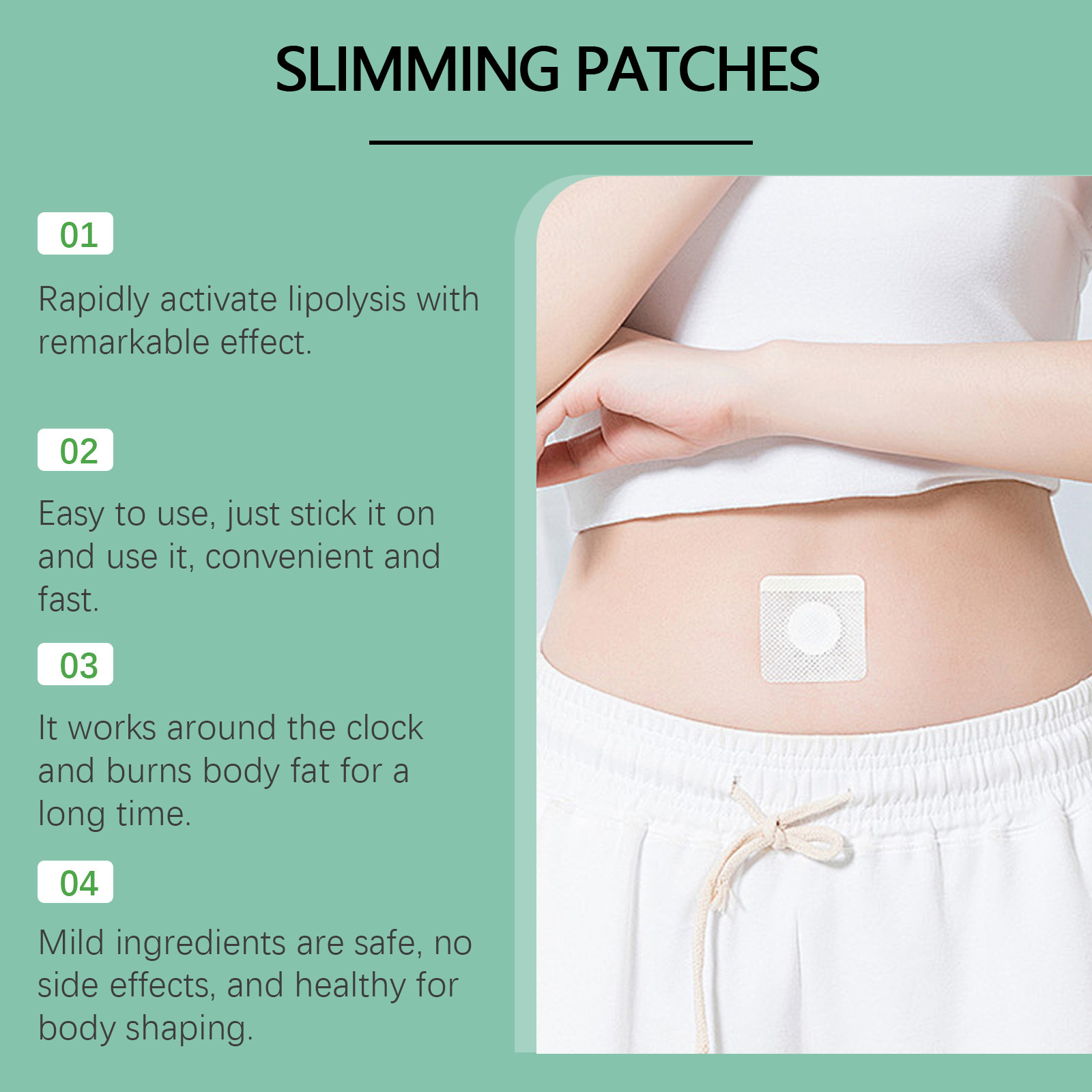 Ximonth Body Shaping Patches I - Herbal Wellness In recension och pris