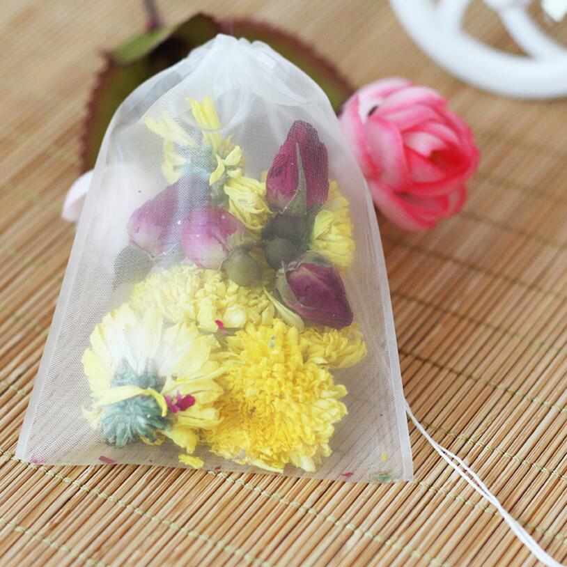 50pcs/lot Empty Tea Bag Nylon  - Herbal Wellness Products recension och pris
